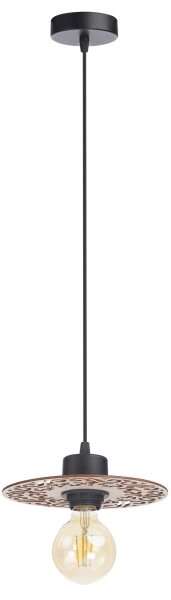 Lustră pe cablu FALCO 1xE27/60W/230V d. 20 cm bej