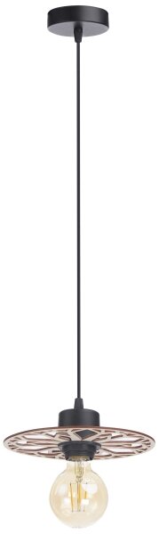 Lustră pe cablu FALCO 1xE27/60W/230V d. 20 cm bej