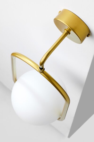 Lampă de perete Jupiter 2043 IGON 1xE14/40W/230V auriu