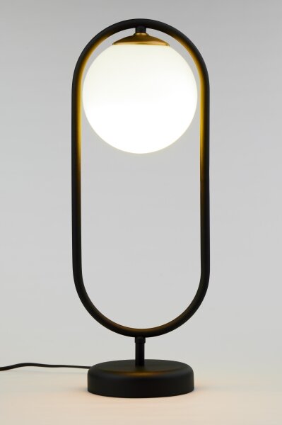 Lampă de masă Jupiter 2044 IGON 1xE14/40W/230V negru