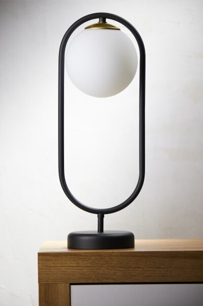 Lampă de masă Jupiter 2044 IGON 1xE14/40W/230V negru