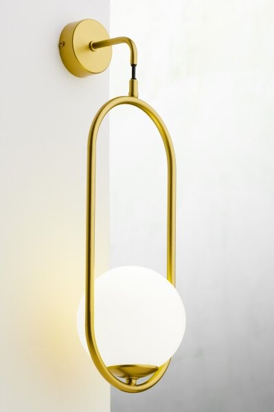 Lampă de perete Jupiter 2043 IGON 1xE14/40W/230V auriu