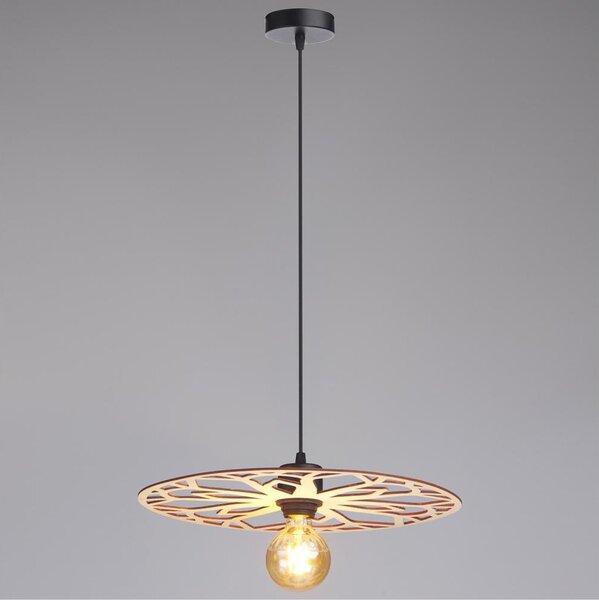 Lustră pe cablu FALCO 1xE27/60W/230V d. 40 cm bej
