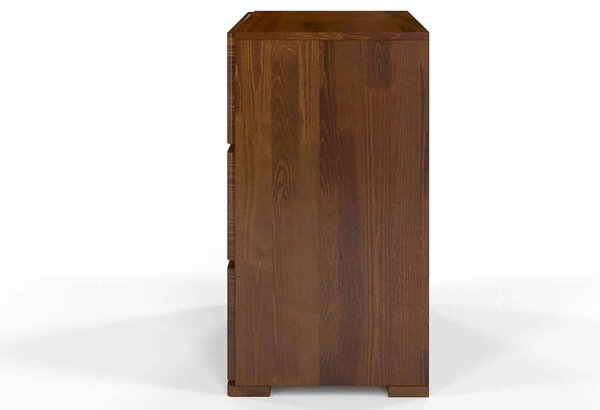 Comodă lemn masiv TerraCraft Pin 3 Sertare, 80 × 45 × 81 cm - Natural
