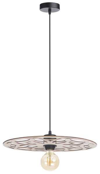 Lustră pe cablu FALCO 1xE27/60W/230V d. 40 cm bej