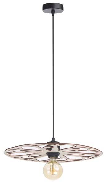 Lustră pe cablu FALCO 1xE27/60W/230V d. 40 cm bej