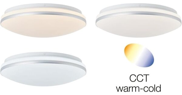 Plafonieră LED RGBW dimabilă Brilliant MIDWAY LED/14W/230V Wi-Fi Tuya + telecomandă