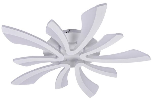 Lustră LED dimabilă aplicată LED/55W/230V 3000-6500K + telecomandă