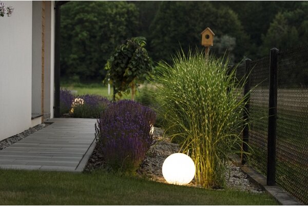 Lampă de exterior Kanlux 24651 STONO 1xE27/25W/230V d. 30 cm IP65
