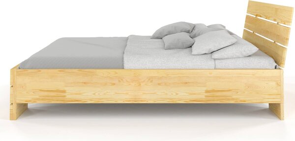 Pat lemn masiv Înalt TerraCraft Pin Personalizabil - 90x200cm