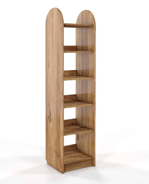 Corp lemn masiv Bibliotecă Hans Stejar - Etajeră L 40/60/80cm - 40 cm