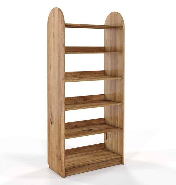 Corp lemn masiv Bibliotecă Hans Stejar - Etajeră L 40/60/80cm - 80 cm