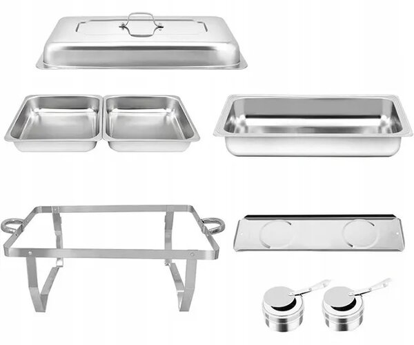 Buffetpro™ Vas De încălzire Cu Două Compartimente