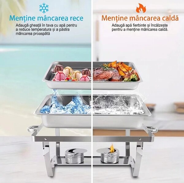 Buffetpro™ Vas De încălzire Cu Două Compartimente
