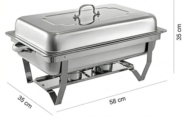 Buffetpro™ Vas De încălzire Cu Două Compartimente