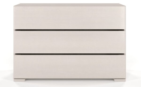 Comodă lemn masiv TerraCraft Pin 3 sertare, 120 × 45 × 81 cm