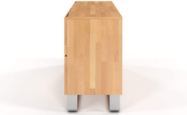 Comodă lemn masiv Ruud Fag, 160 × 46 × 77 cm