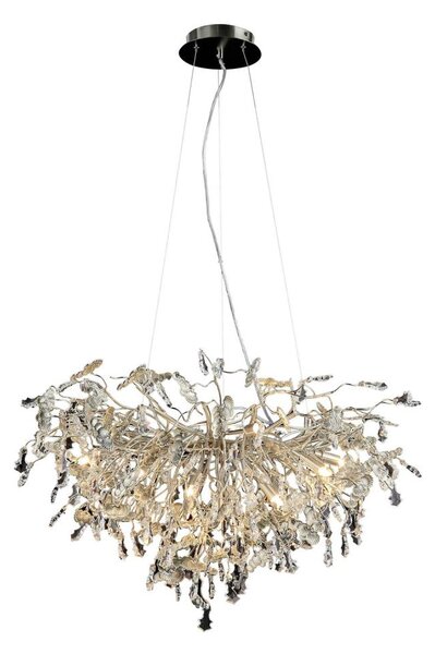 Lustră de cristal pe cablu 13xG9/40W/230V crom