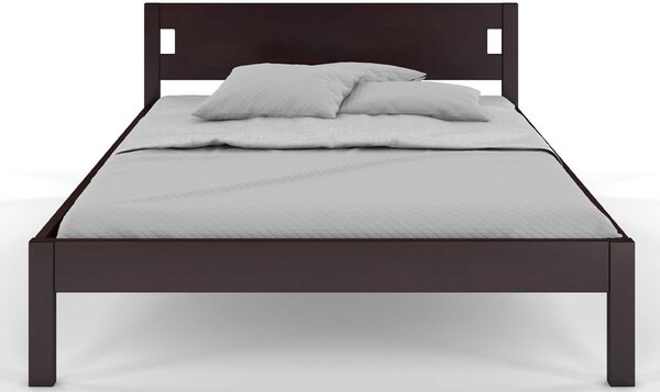 Pat lemn masiv Axel Pin Personalizabil - 90x200, Wenge