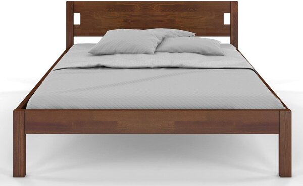 Pat lemn masiv Axel Pin Personalizabil - 90x200, Wenge