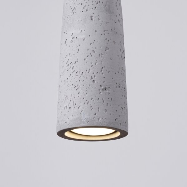 Lustră pe cablu Sollux SL.1347 ELECTRA 1xGU10/10W/230V beton/gri