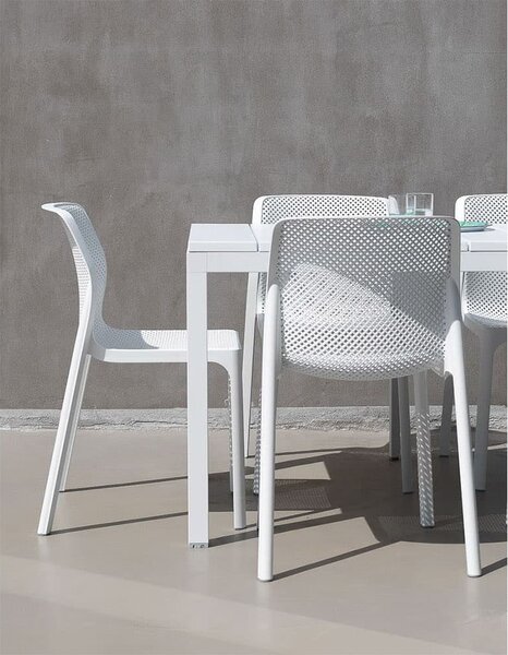 Masa Exterior Nardi - Rio 140 Extensible - Bianco