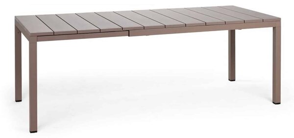 Masa Exterior Nardi - Rio 140 Extensible, Tortora