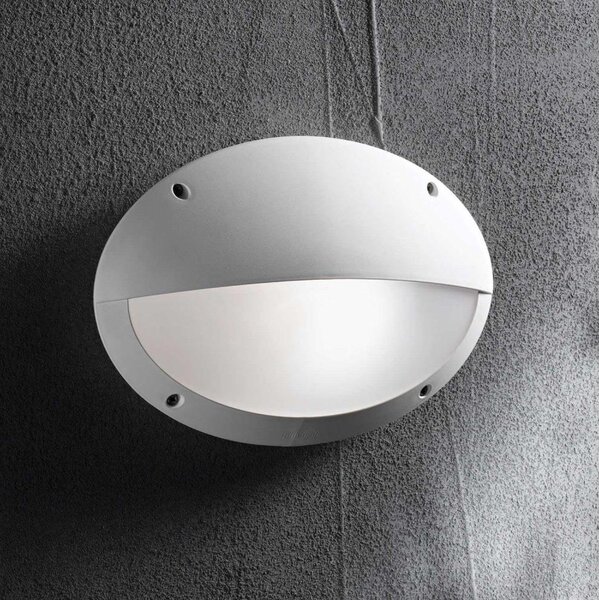 Ideal Lux - Aplica de perete pentru exterior POLAR 1xE27/23W/230V IP66 alb
