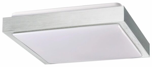 Plafonieră KAZIMIERZ 2xE27/20W/230V 29,5x29,5 cm argintiu