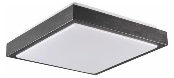 Plafonieră KAZIMIERZ 2xE27/20W/230V 29,5x29,5 cm negru