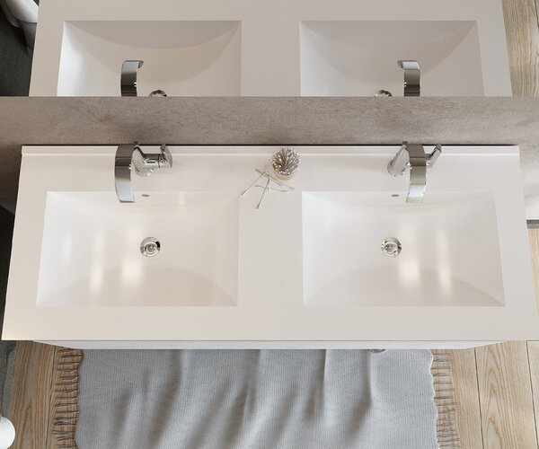 Set lemn masiv Mobilier Baie Suspendat Salta Personalizabil - 60 cm