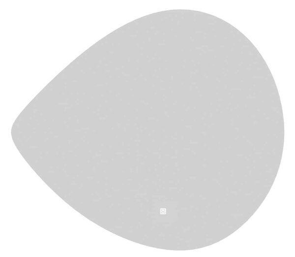 Oglindă lemn masiv cu iluminare LED 85x75cm / 40x48cm - 40x48cm