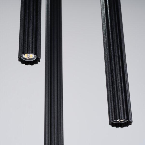 Lustră pe cablu Sollux SL.1341 ARCHE 3xG9/8W/230V negru