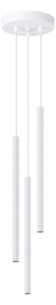 Lustră pe cablu Sollux SL.1340 ARCHE 3xG9/8W/230V alb