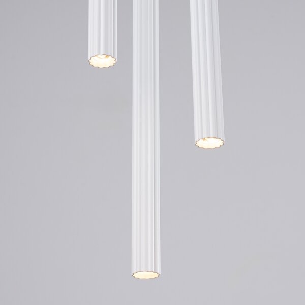 Lustră pe cablu Sollux SL.1340 ARCHE 3xG9/8W/230V alb