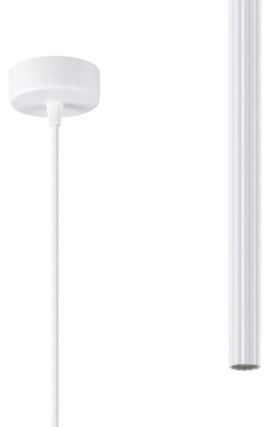 Lustră pe cablu Sollux SL.1337 ARCHE 1xG9/8W/230V alb