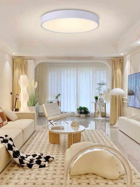 Plafonieră LED dimabilă Immax NEO 07207L RONDATE 65W/230V Tuya alb + telecomandă