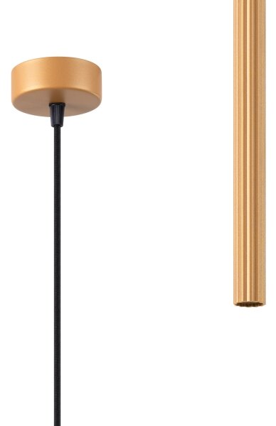 Lustră pe cablu Sollux SL.1339 ARCHE 1xG9/8W/230V auriu