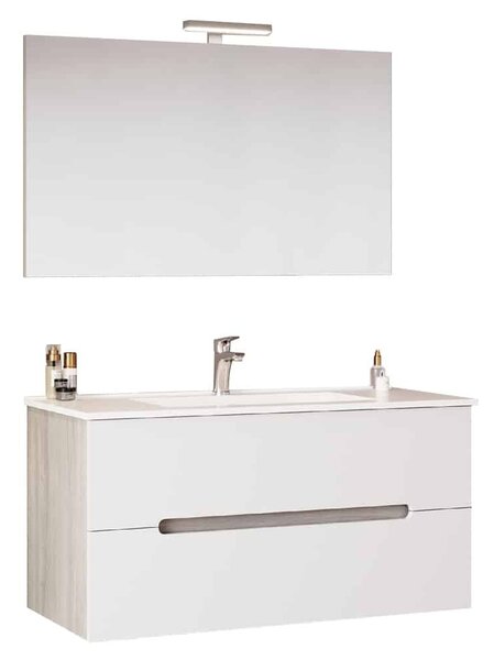 Set lemn masiv Mobilier Baie Suspendat Orchid - 60 cm