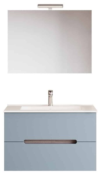 Set lemn masiv Mobilier Baie Suspendat Orchid - 60 cm