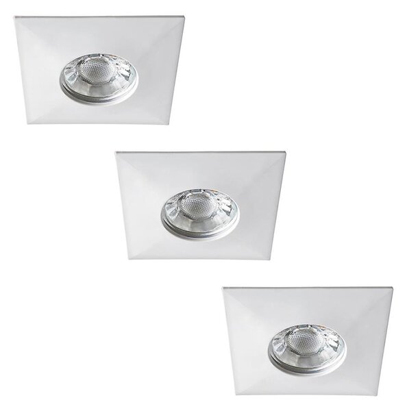 Rabalux 1080 - Set 3x spoturi LED încastrate pentru baie RANDY LED/4W/230V hr