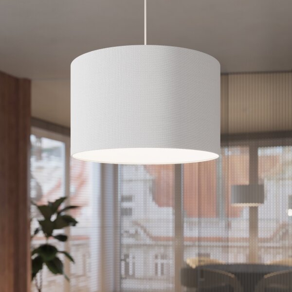 Lustră pe cablu Sollux SL.1404 NOVA 1xE27/15W/230V d. 40 cm alb