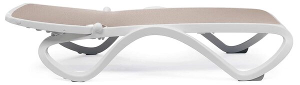 Sezlong Nardi - Omega - Bianco