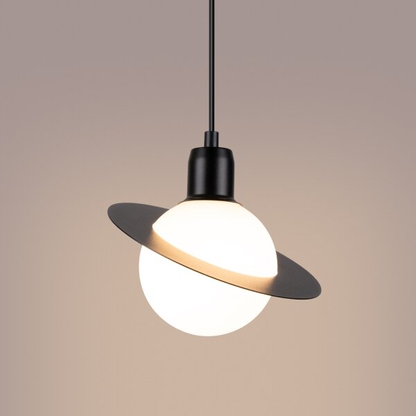 Lustră pe cablu Sollux SL.1358 HYPERION 1xG9/8W/230V negru