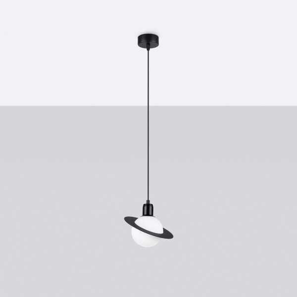 Lustră pe cablu Sollux SL.1358 HYPERION 1xG9/8W/230V negru