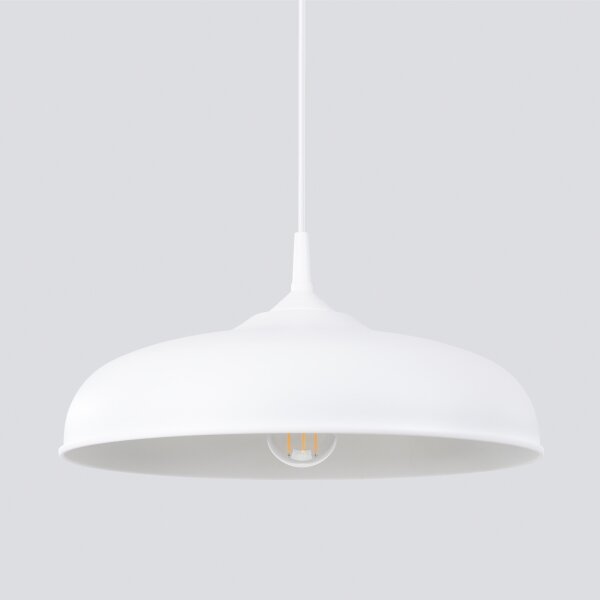 Lustră pe cablu Sollux SL.1329 GINA 1xE27/15W/230V alb