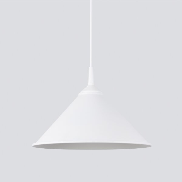 Lustră pe cablu Sollux SL.1325 ZUMA 1xE27/15W/230V alb