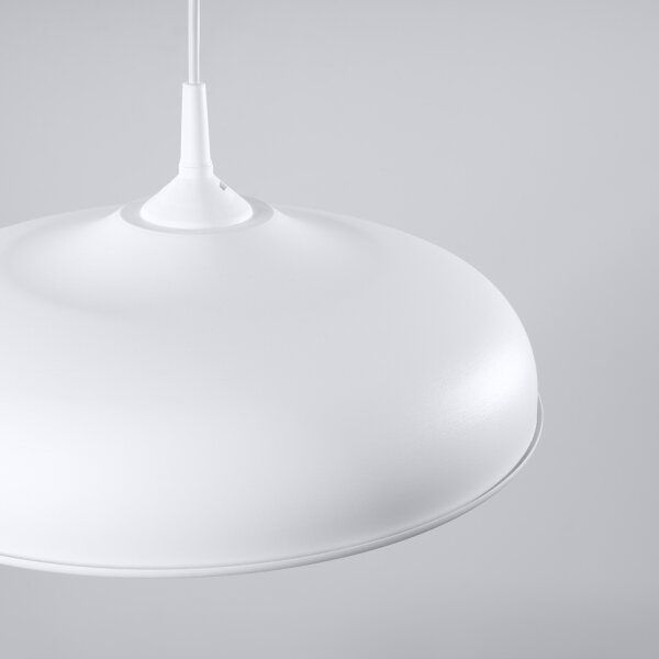 Lustră pe cablu Sollux SL.1329 GINA 1xE27/15W/230V alb