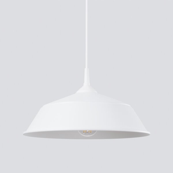 Lustră pe cablu Sollux SL.1327 FRIKA 1xE27/15W/230V alb
