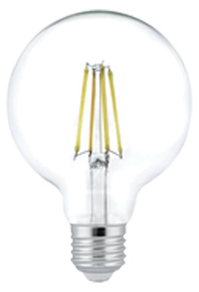 Bec G95 LED transparent din sticla Dimabil E27